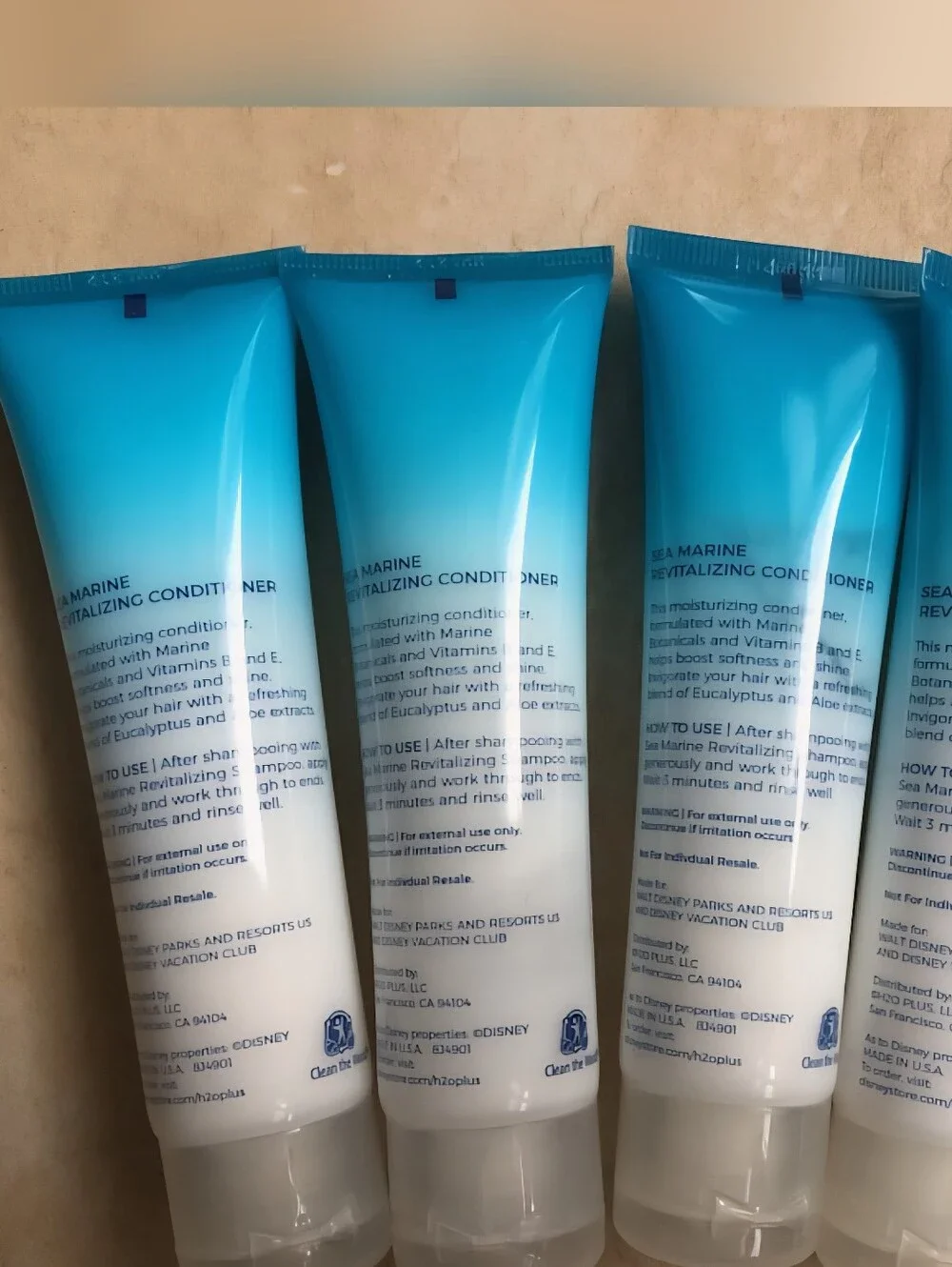 Disney H2O+ Sea Marine Revitalizing Conditioner Lot Of 4- New